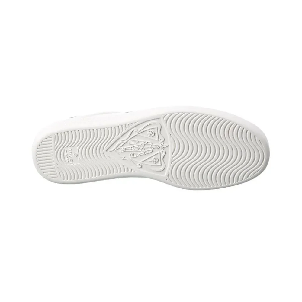 Gucci Ace Embroidered Bee Leather Sneaker